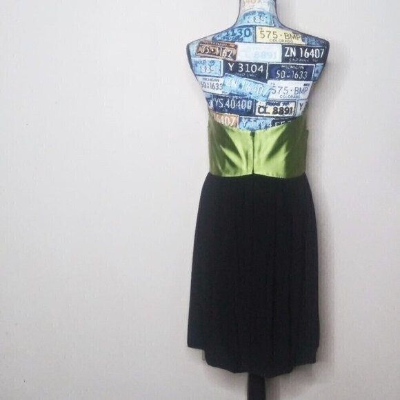 JESSICA McCLINTOCK GUNNE SAX Strapless A-Line Bubble Hem Dress Sz 11 Sequins NWT - Picture 2 of 12